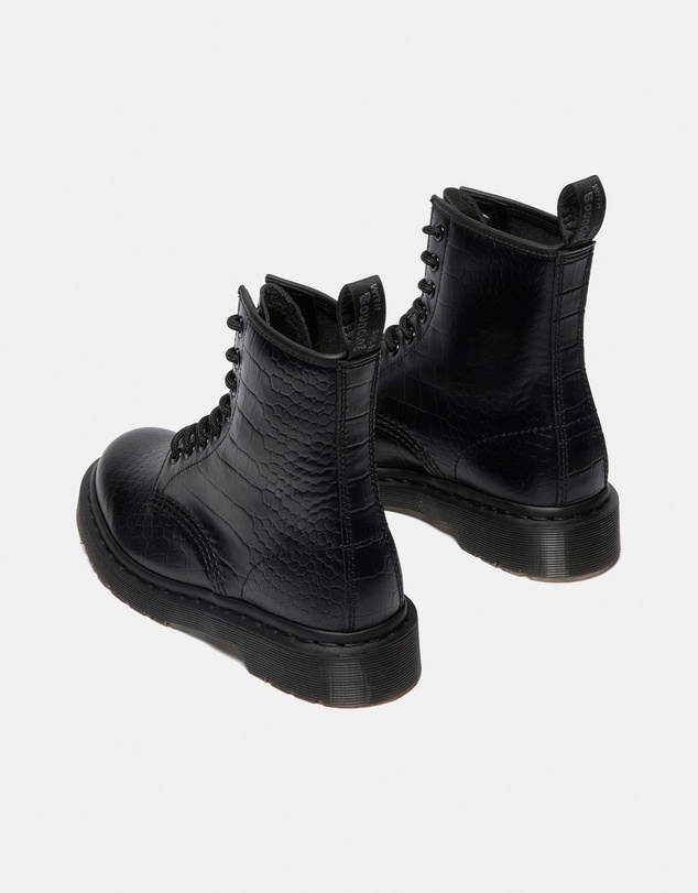 Dr Martens - 1460 Croco 8 Eye Boots - Unisex