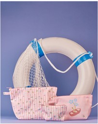 The Somewhere Co - Boat Days Handy Pouch Trio