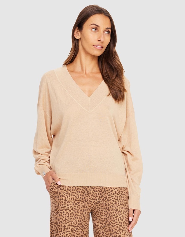 The Upside - Bonita V Neck Knit