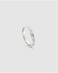 Ichu - Personalised Letter F Ring