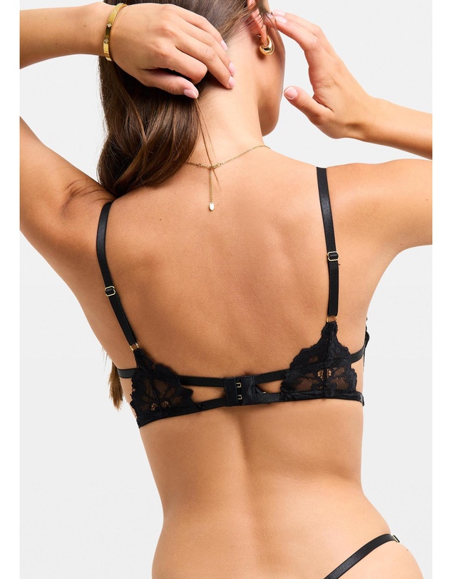 Love Notes - Rico Embroidery Mesh V Front Bra