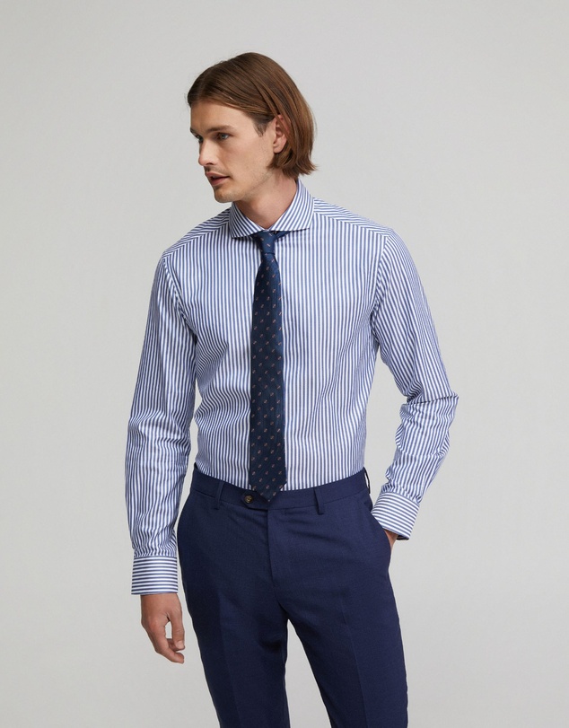 Oxford - Kensington Pima Cotton Striped Shirt