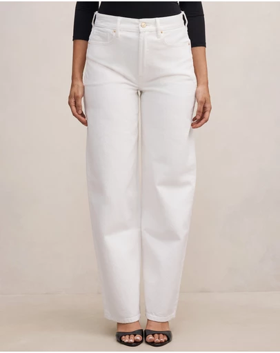 Forever New - Emma Mid Rise Barrel Leg Jeans