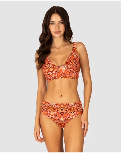 Baku Swimwear - Free Spirit D/E Cup Underwire Bikini Bra Top