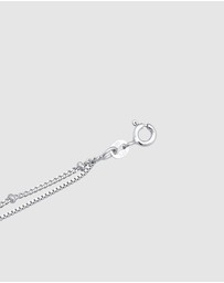 Elli Jewelry - Anklet Layer Look Ball Links in 925 Sterling Silver
