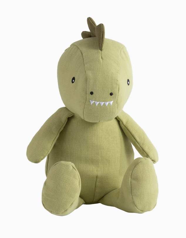 Living Textiles - Large Linen Animal - Dennis the Dinosaur