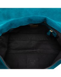 Pre-Loved by Azura Reborn - Pre-Loved Large Suede Chamois Baguette Satchel