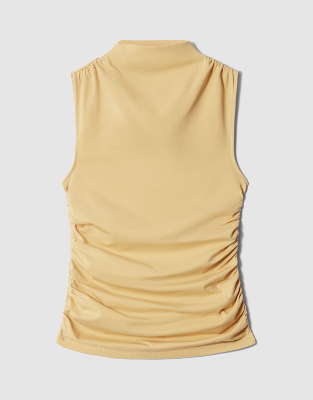 & Other Stories - Sleeveless Mock-Neck Top