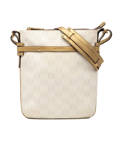 Pre-Loved by Azura Reborn - Pre-Loved Anagram Coated Canvas Crossbody