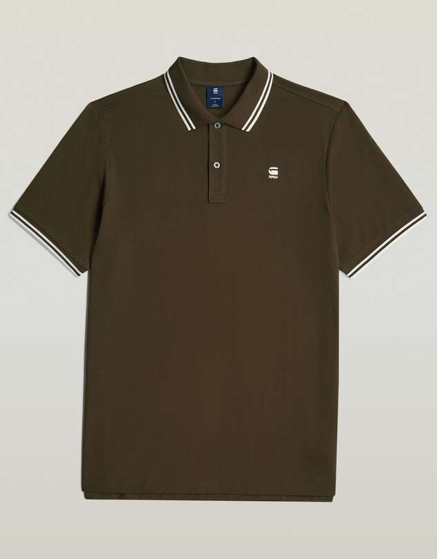 G-Star - Dunda slim stripe polo s\s