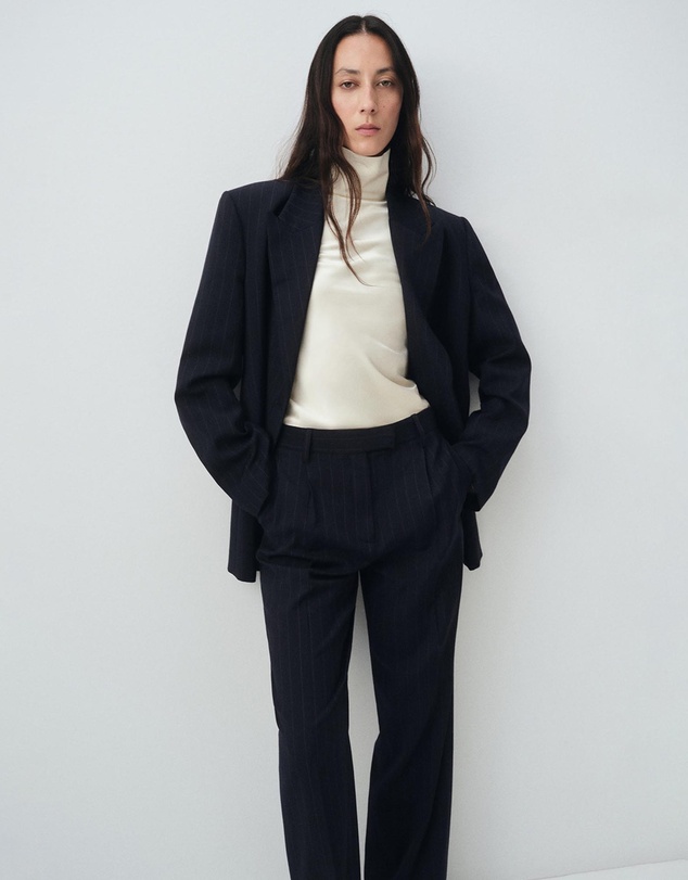 M.N.G - Pinstripe Suit Trousers