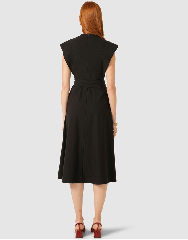 SACHA DRAKE - Zip Front Fit and Flare Dress