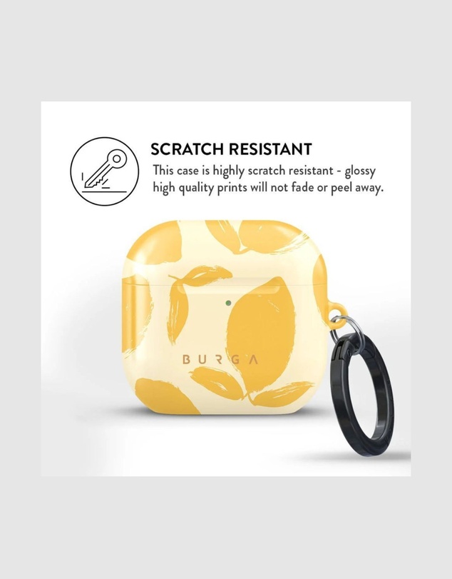 Burga - Burga Airpods Gen 4 Case Lemon Tart
