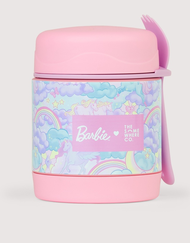 The Somewhere Co - Barbie Unicorn Fantasy Mini Insulated Container
