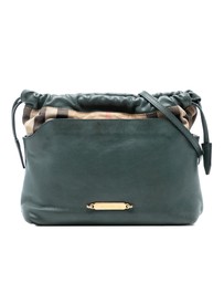 Pre-Loved by Azura Reborn - Pre-Loved House Check Canvas and Calfskin Little Crush Crossbody