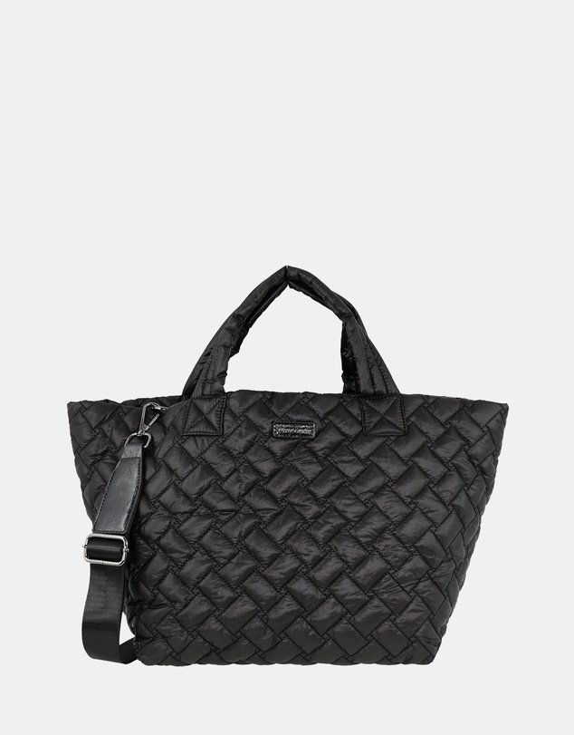 Pierre Cardin - Pierre Cardin Ladies Nylon Small Quilted Tote Bag