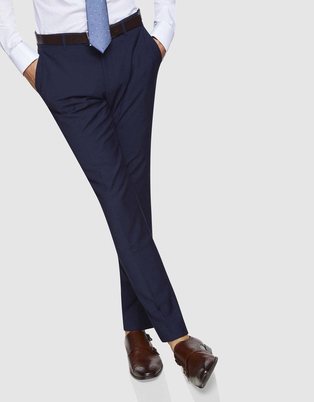 Oxford - Travel Auden Wool Suit Trousers