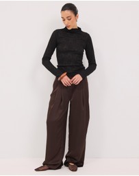 Calli - Lilly Textured Jersey Top
