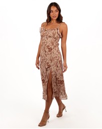 Petal & Pup - Grace Midi Dress - Wild Orchid