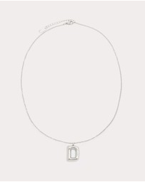 Petit Moments - Bubble Initial Necklace - All Letters