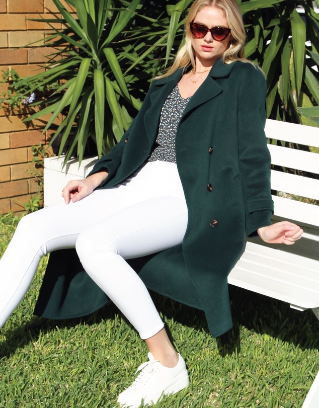 Belle & Bloom - Front Runner Belted Coat