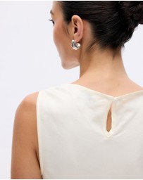 Minima Esenciales - Edith Cupro Longline Top