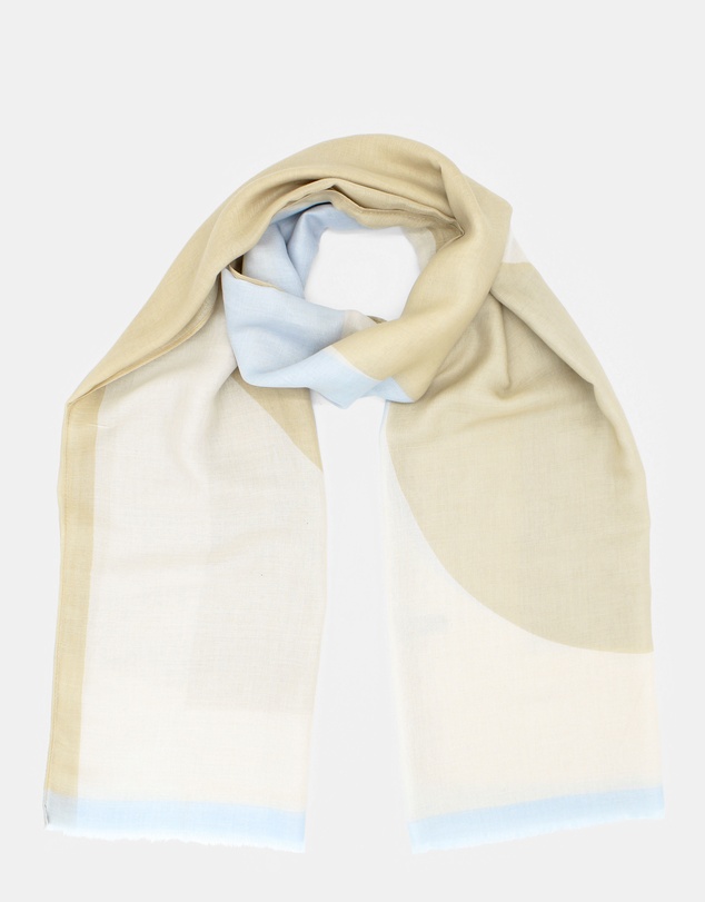 Morgan & Taylor - Lotus Light-Weight Scarf in Beige