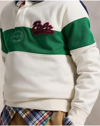Polo Ralph Lauren - Logo Fleece Rugby Hoodie - ICONIC EXCLUSIVE - Teens