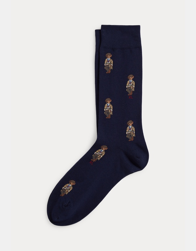 Polo Ralph Lauren - Polo Bear Cotton-Blend Trouser Socks