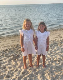 Sant And Abel - Girls Billie White Dress