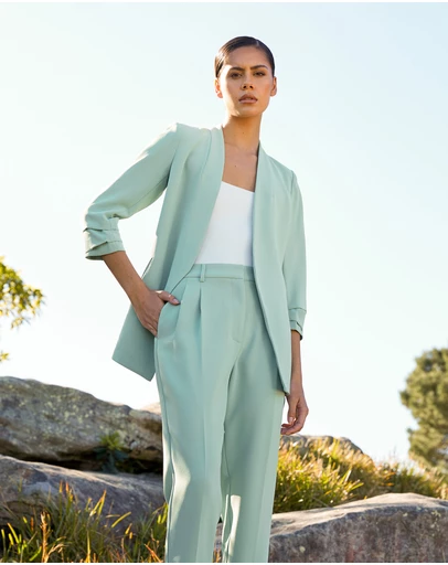 Forcast - Carter 2 Collarless Blazer
