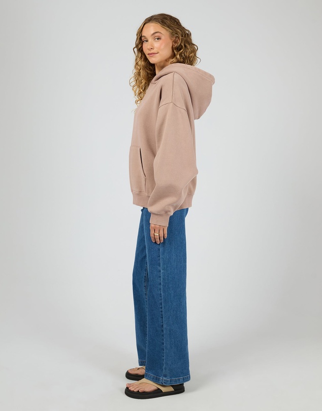 All About Eve - Aae Washed Box Hoodie Fawn
