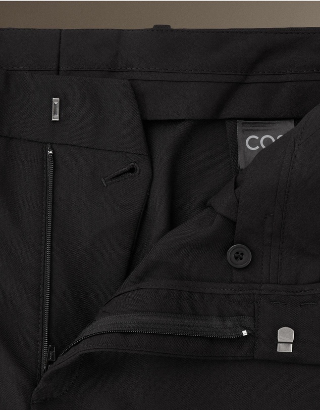 COS - Dunnock Hopsack Slim Trousers