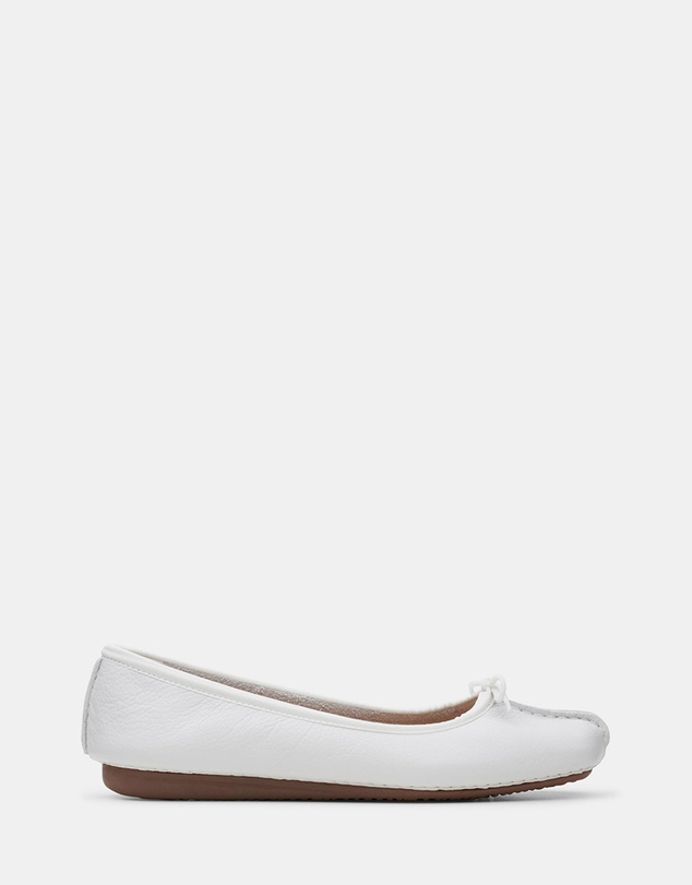 Clarks - Freckle Ice White
