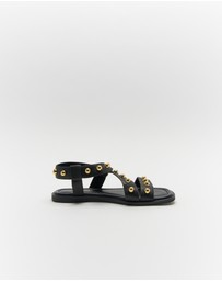 Walnut Melbourne - Reid Leather Sandal