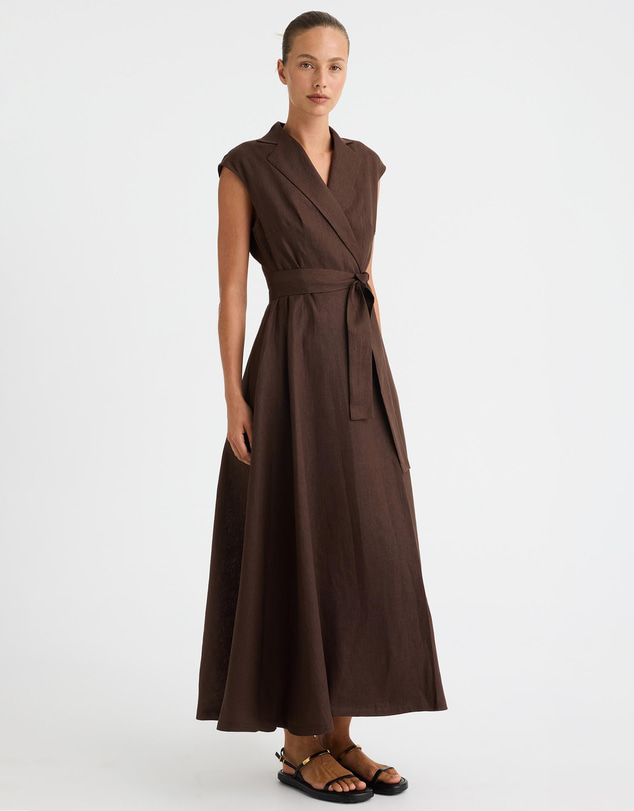 Morrison - Paloma Linen Wrap Dress