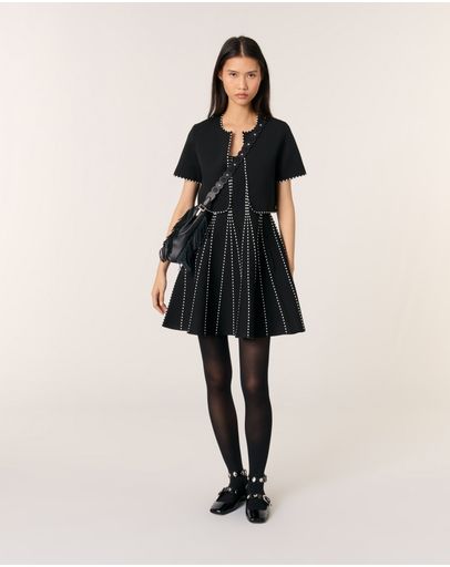 BLACK / ECRU