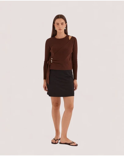 Sass - Azalea Wrap Sweater