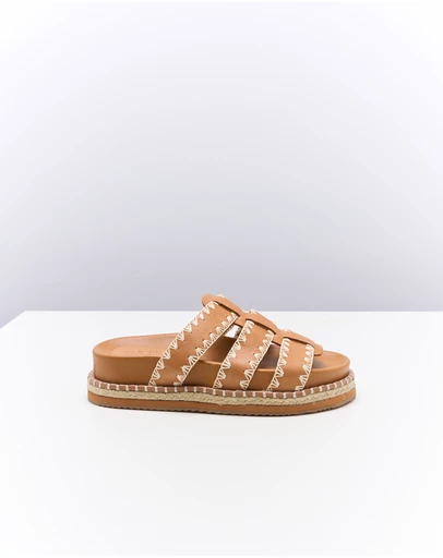 Walnut Melbourne - Iva Leather Slide