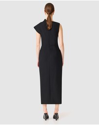Elliatt - Chantal Asymmetrical Midi Dress