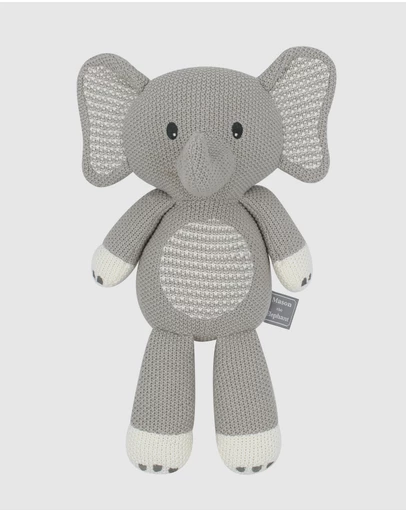 Living Textiles - Knitted Toy - Mason the Elephant