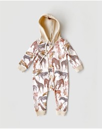 WITH LOVE FOR KIDS - Hooded All In One - Babies