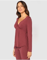 Bamboo Body - Cross Front PJ Top