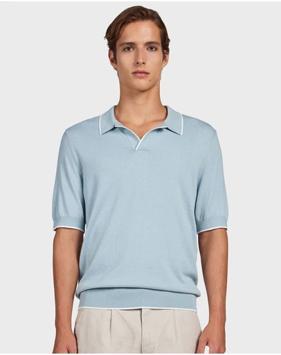 Academy Brand - Larry Tipped Polo