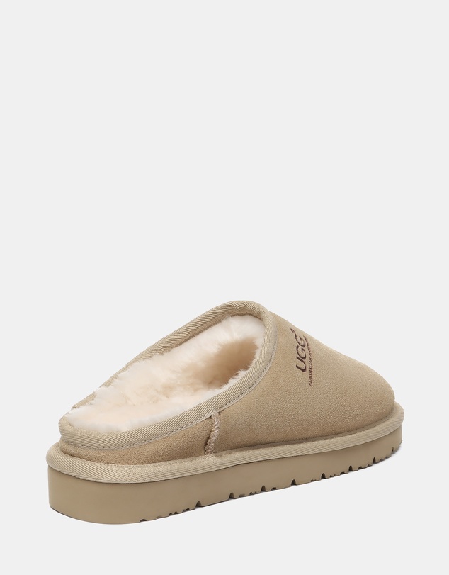 EVERAU - Australian Shepherd Ugg Nano Classic Slipper Cow Suede Upper House Shoes