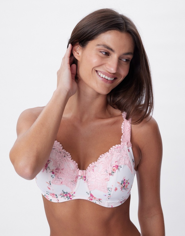 Bras N Things - Sapphire Full Coverage Underwire Bra - Print Floral