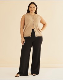 Atmos&Here Curvy - Hanah Knit Pants