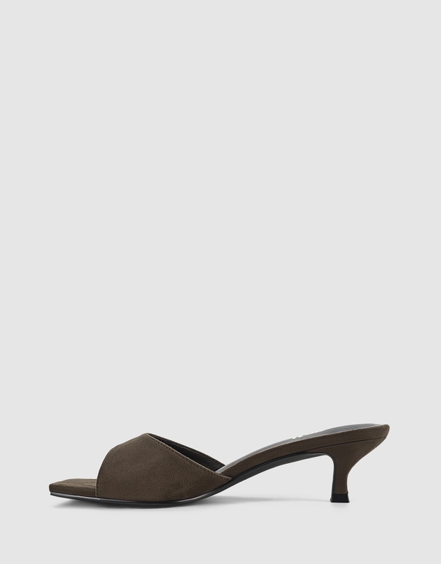 Verali - Alyssa Kitten Heel Mules