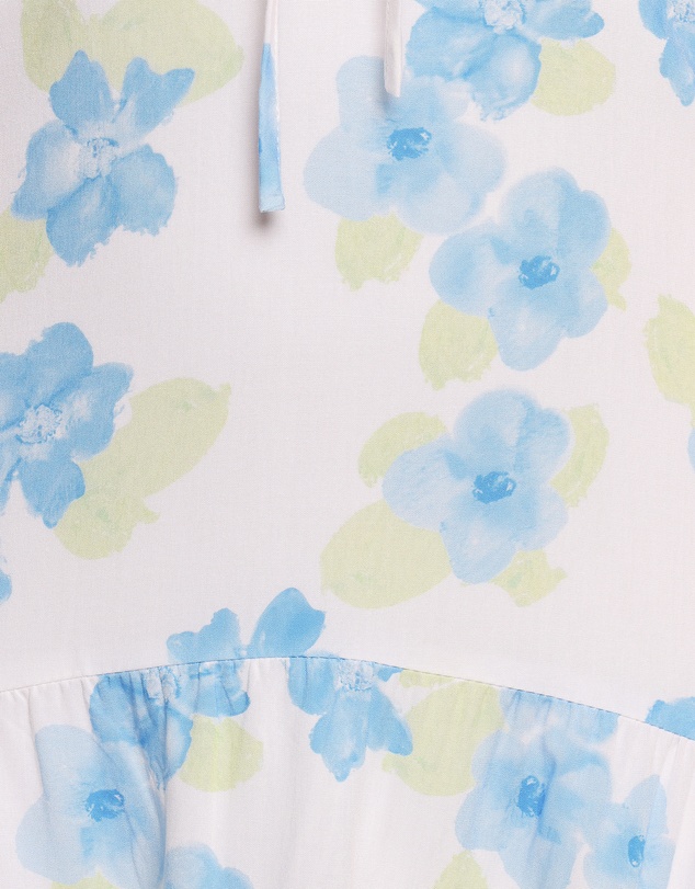 Petal & Pup - Kieran Midi Dress - Blue Floral