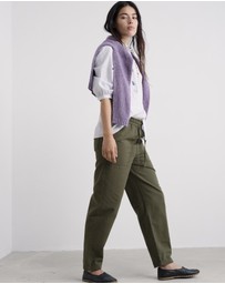 Seasalt - Seasalt Cornwall Green Sholl Tapered Joggers